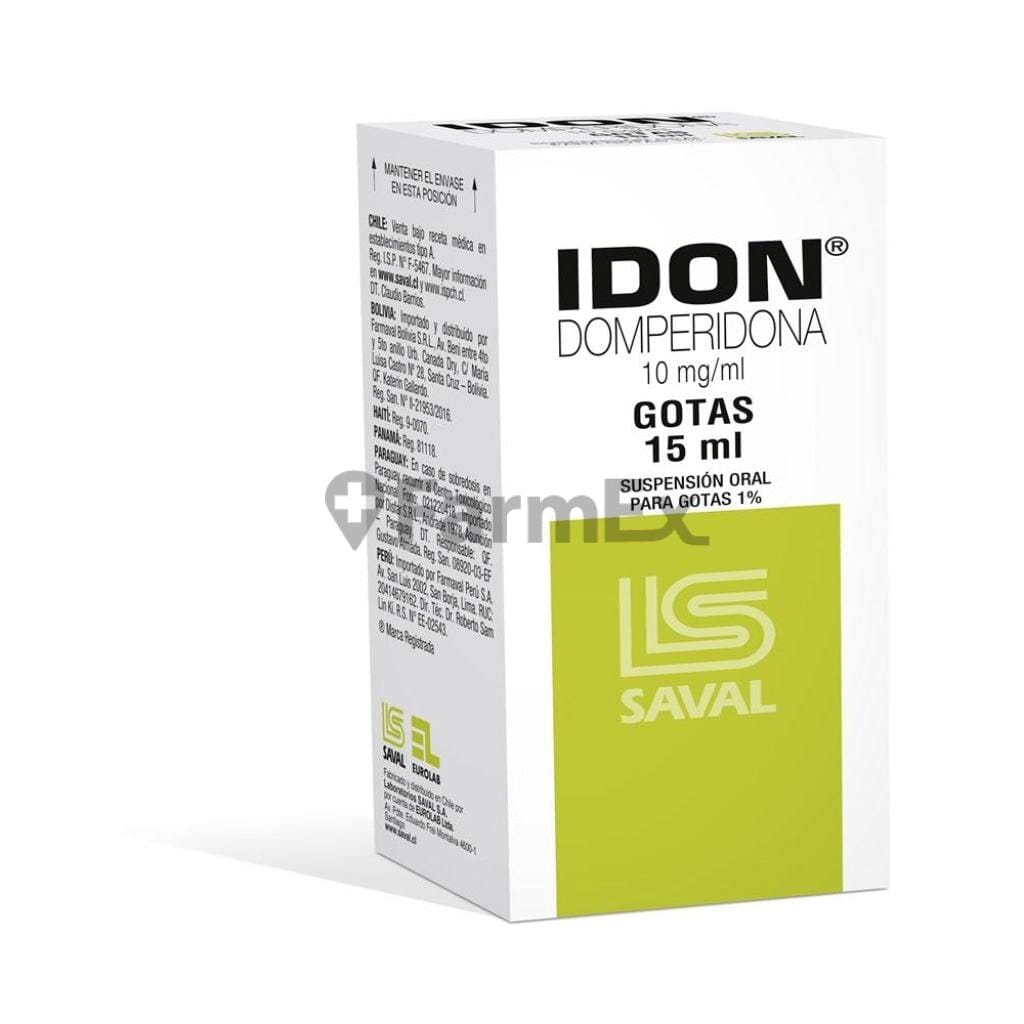Idon Gotas 10 mg x 15 mL Farmex-Fonasa-Persistente